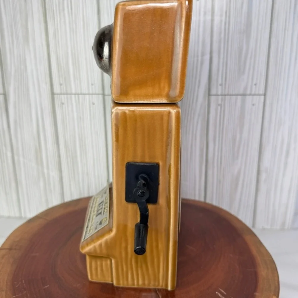 Vintage Jim‎ Beam 1975 Telephone Decanter Regal China 100th Anniversary Empty